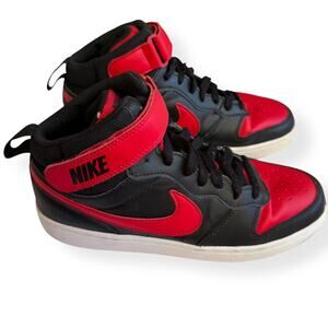 Nike Court Borough Mid 2 GS Black/Red